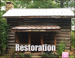 Historic Log Cabin Restoration  Alpha, Ohio